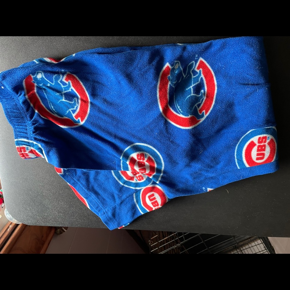 Cubs Fleece Sleep Wear Pants - Picture 3 of 5